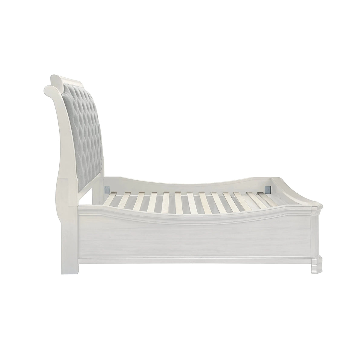 LYNDHUR07:Lyndhurst Sleigh Bed With Stor, Side