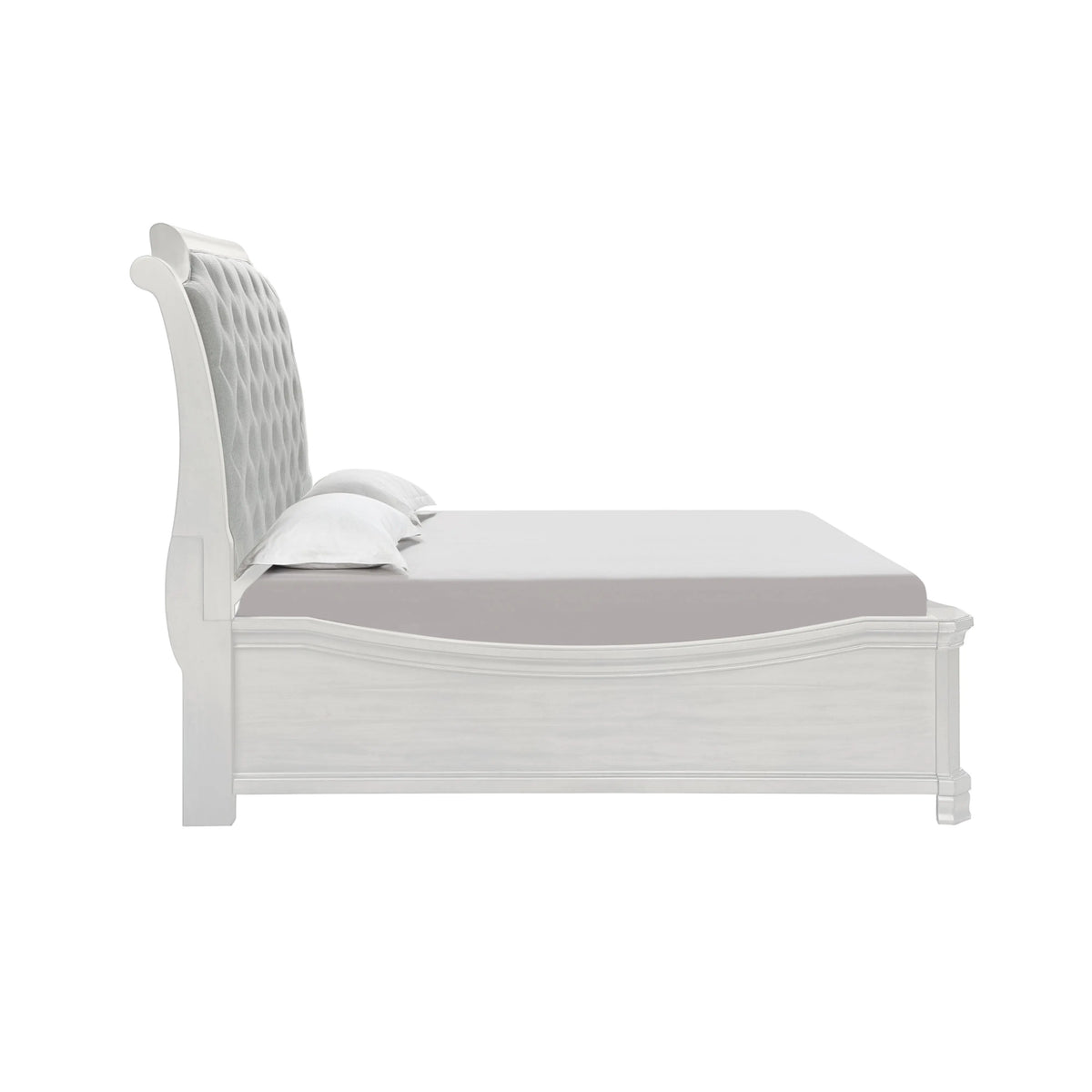 LYNDHUR04:Lyndhurst Sleigh Bed With Stor, Side