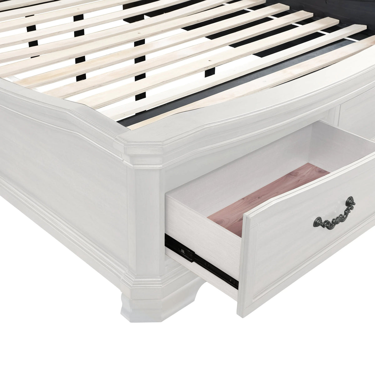 LYNDHUR01:Lyndhurst Sleigh Bed With Stor,