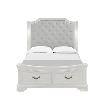 LYNDHUR01:Lyndhurst Sleigh Bed With Stor, Front