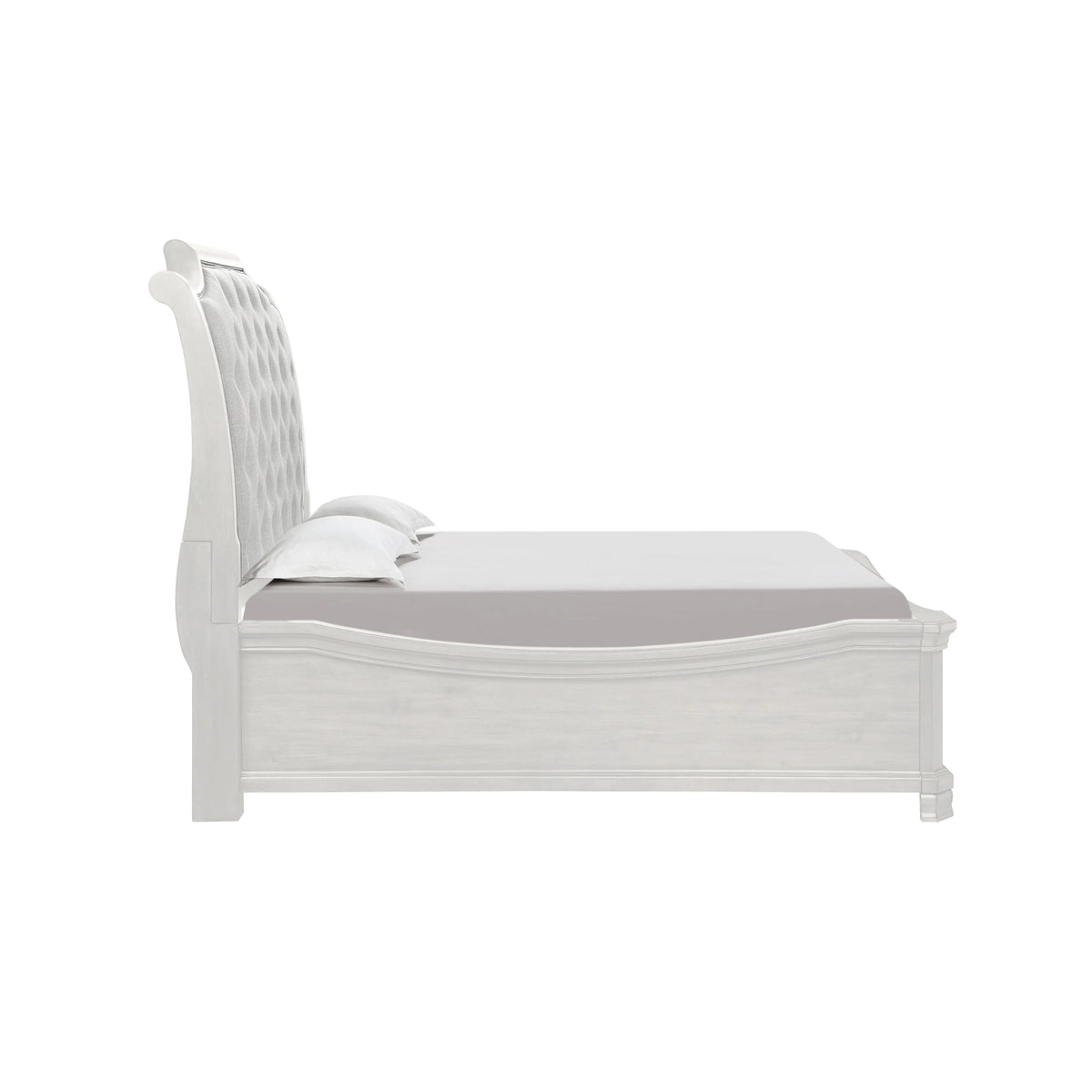 LYNDHUR01:Lyndhurst Sleigh Bed With Stor, Side