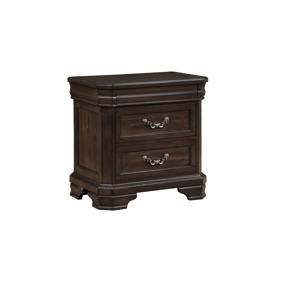 LYNDHUR16:Lyndhurst Sleigh Bed With Stor, AngledAngle