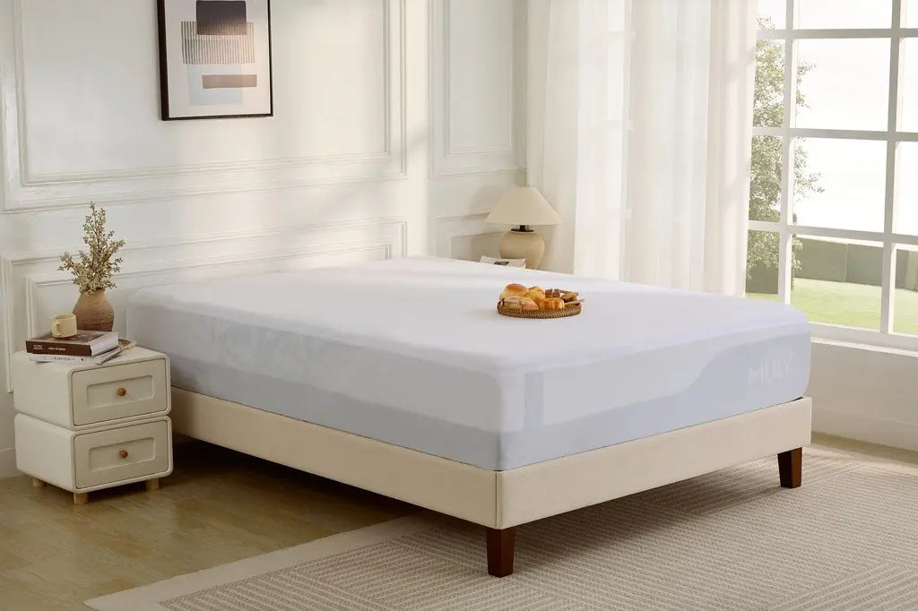 189728376:Mlily Bamboo Mattress Protecto,