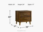 264213426:Malibu Nightstand,