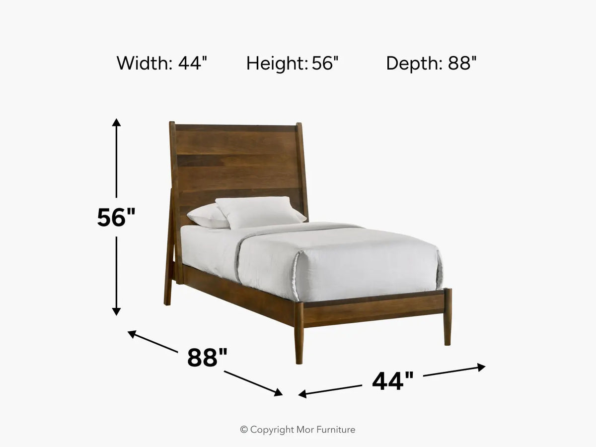 MALIBU057:Malibu Panel Bed,