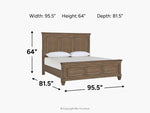 MARIANA19:Mariana Panel Bed,