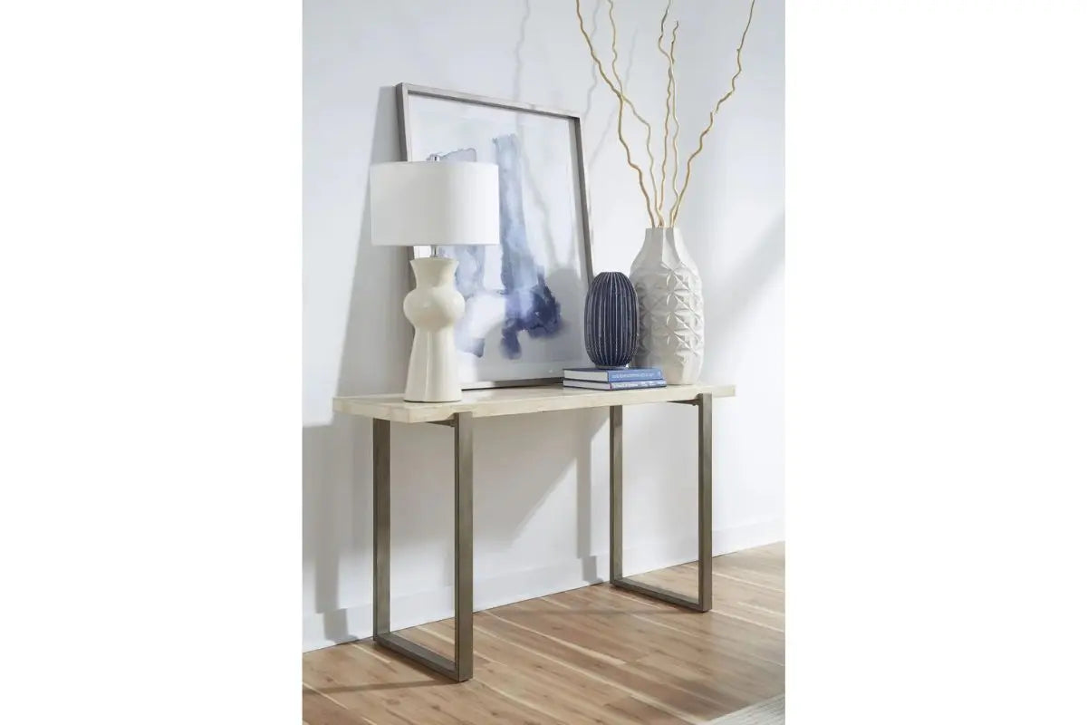 473017257:Ariela Sofa Table, Styled