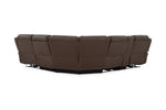 MAX000011:Max 6 Piece 2 Power Sectional , Back