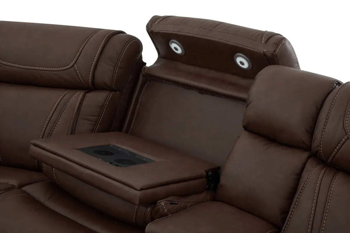 MAX000021:Max 6 Piece 2 Power Sectional ,