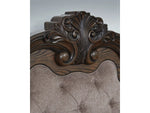 MAYLEE003:Maylee Upholstered Panel Bed &,