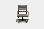 MEADOWGR5:Meadow Office Desk & Chair, Front