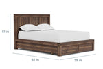 MEADOW004:Meadow Panel Bed,