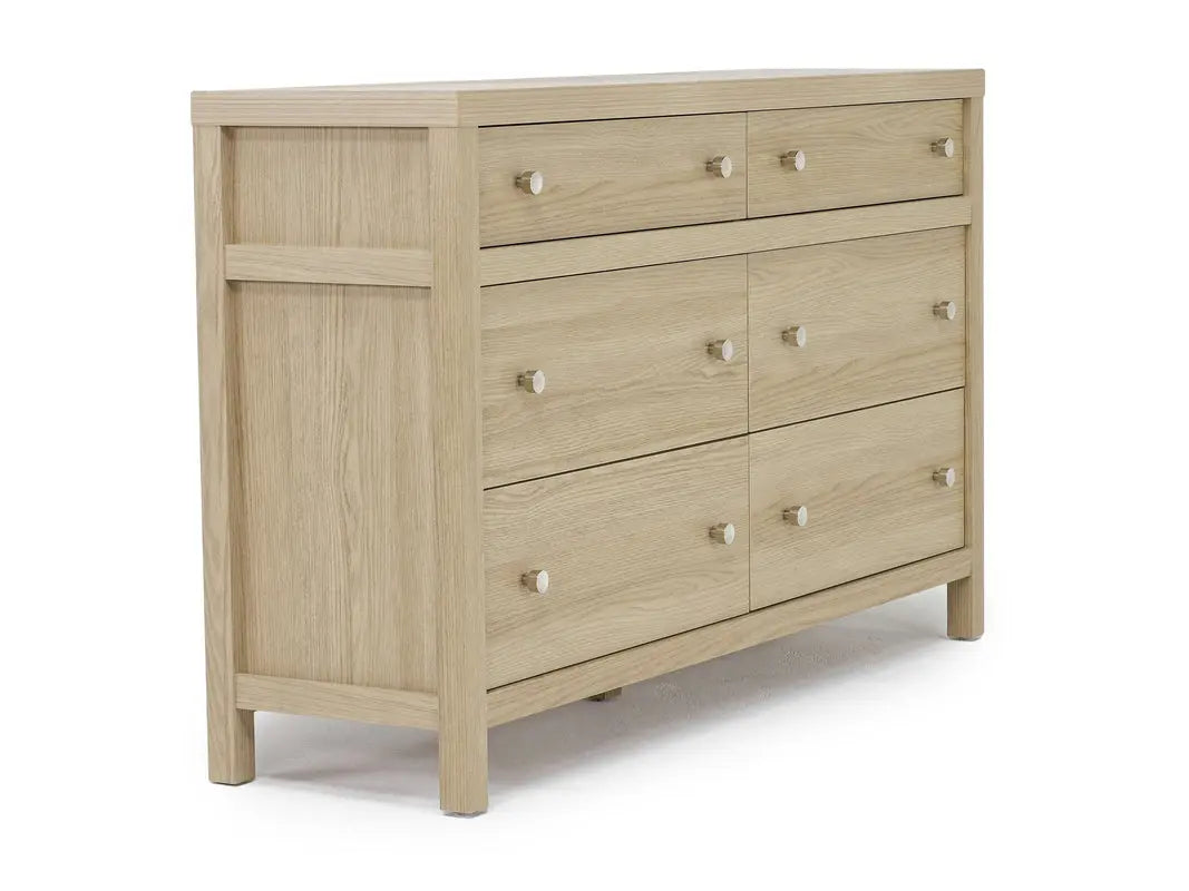 MERRIFI31:Merrifield Upholstered Bed & D, Angle