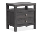 MERRIFI55:Merrifield Upholstered Bed & D, Angle