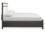 MERRIFI47:Merrifield Upholstered Bed & D, Side