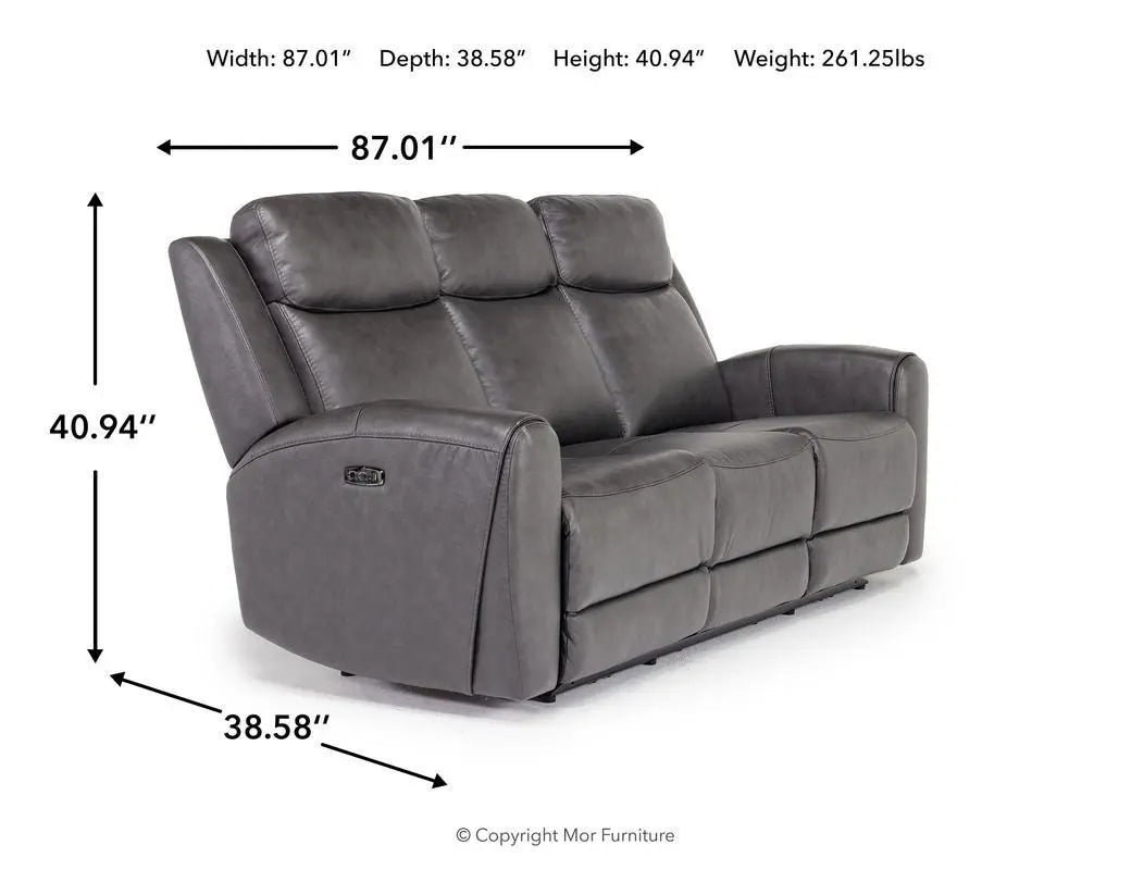 738927049:Mia 2 Power Sofa, Angle