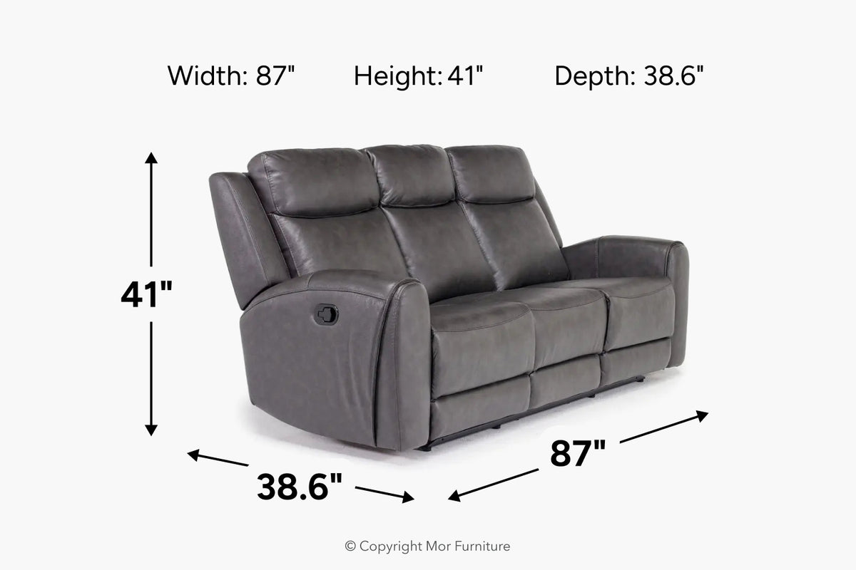 391308611:Mia Reclining Sofa,