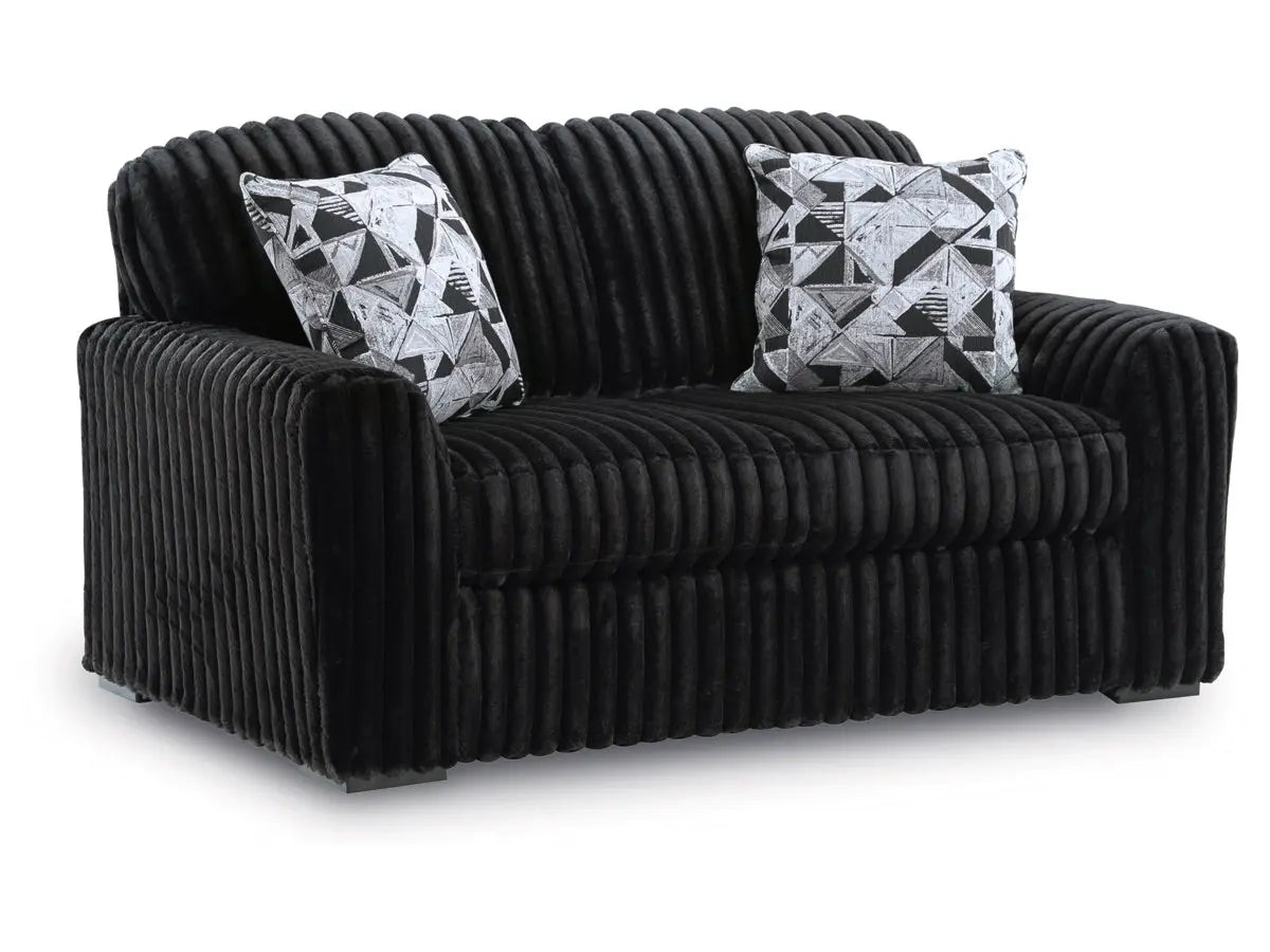 MIDNIGH00:Midnight Madness Sofa & Lovese, AngledAngle