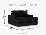 384001877:Midnight Madness Chaise,