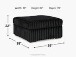 899692119:Midnight Madness Ottoman,