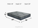 716337999:Mlily Midnight 3.0 Plush Mattress,
