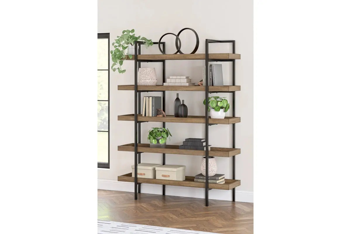 834940970:Montia Bookcase, Styled