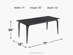 NICOYA000:Nicoya Dining Table,