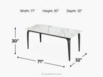 NICOYA002:Nicoya Dining Table,