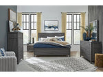 MERRIFI34:Merrifield Panel Bed & Dresser, Styled