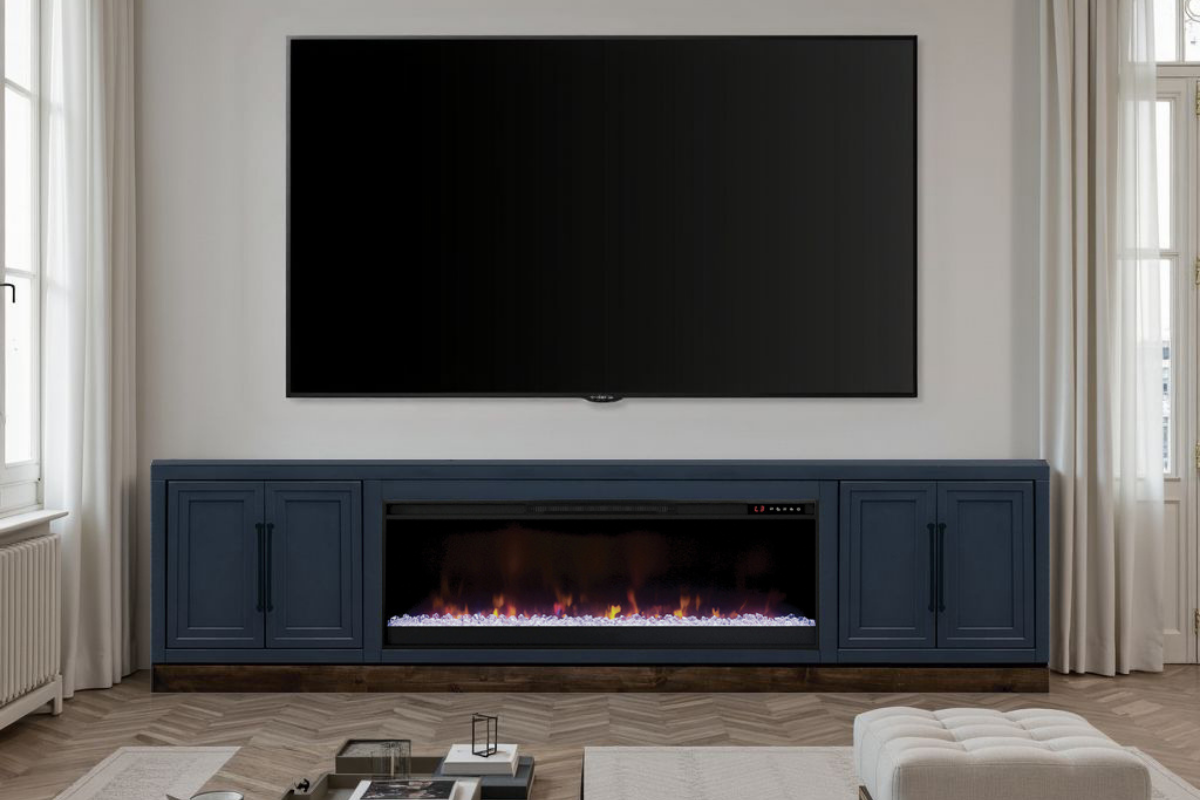 911648259:Nora Fireplace Console, Styled