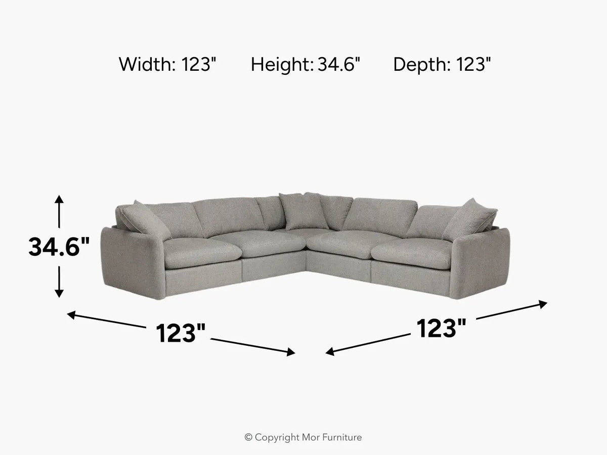 NOVA00000:Nova 5 Piece Sectional,