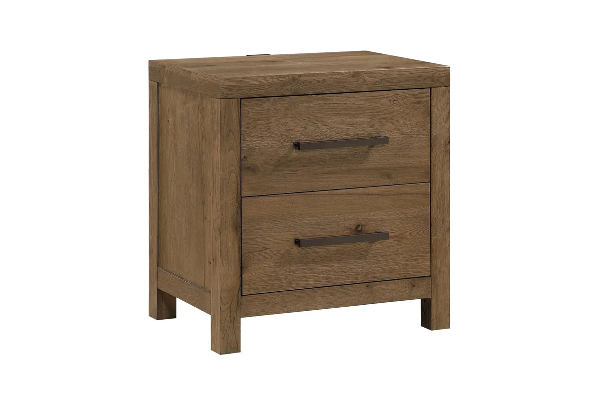 OAKLYN006:Oaklyn Panel Bed & Dresser & M, Side