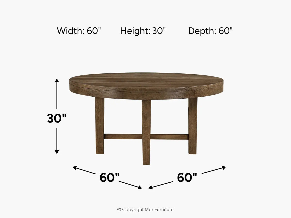 028308983:Oaklyn Round Dining Table,