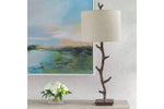 965755813:Oatwood Lamp, Styled
