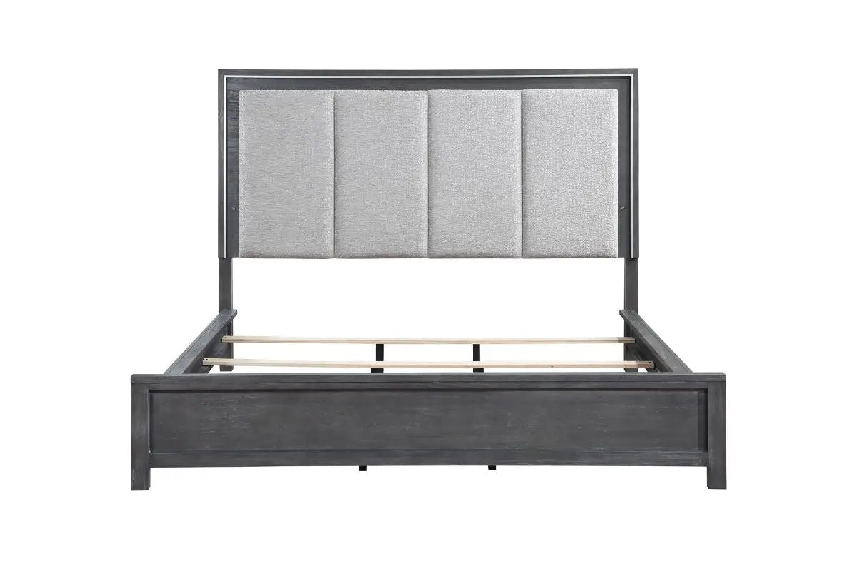 ODESSA002:Odessa Panel Bed, Front