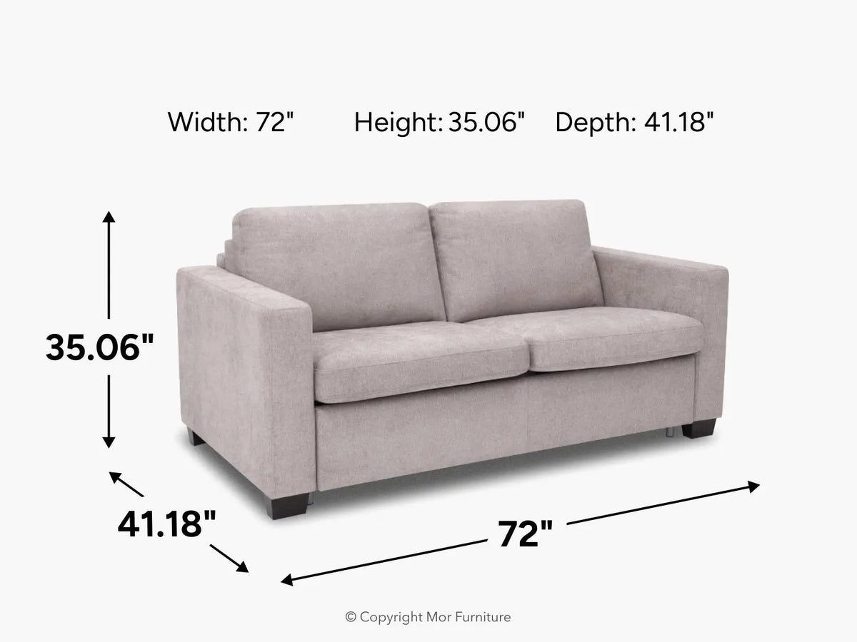 702847692:Oliver Full Sleeper Loveseat,