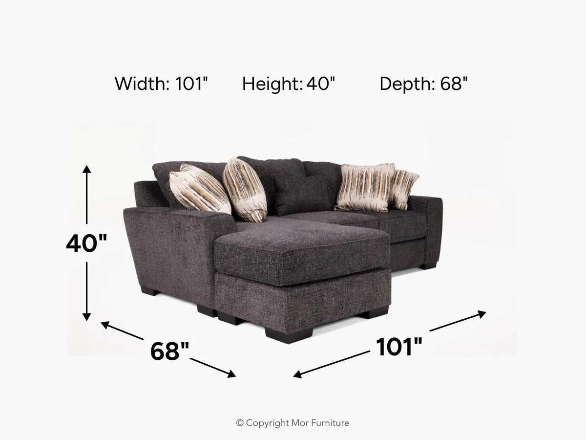 494950939:Oracle Reversible Sofa Chaise,