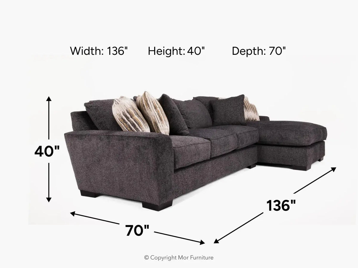 ORACLE201:Oracle Sofa Chaise,