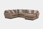 ORACLE326:Oracle Tux Loveseat Chaise Sectional, Angled