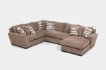 ORACLE326:Oracle Tux Loveseat Chaise Sectional, Angled