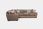 ORACLE324:Oracle Tux Sofa Sectional, Front