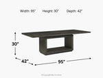 OXFORD000:Oxford Dining Table,