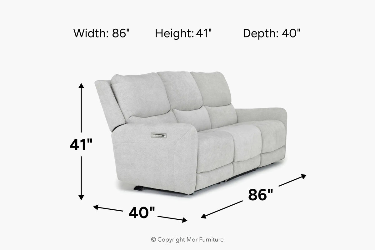 PALENCIA0:Palencia 3 Power Sofa,