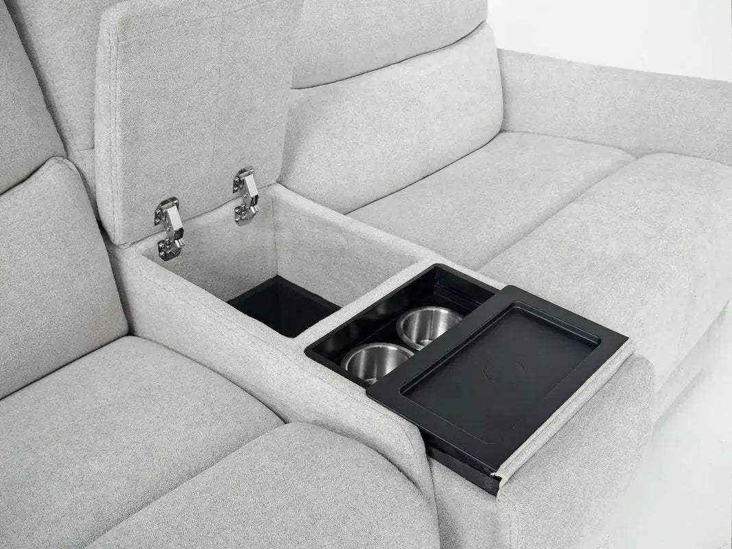 PALENCIA6:Palencia 3 Power Sofa & Consol,