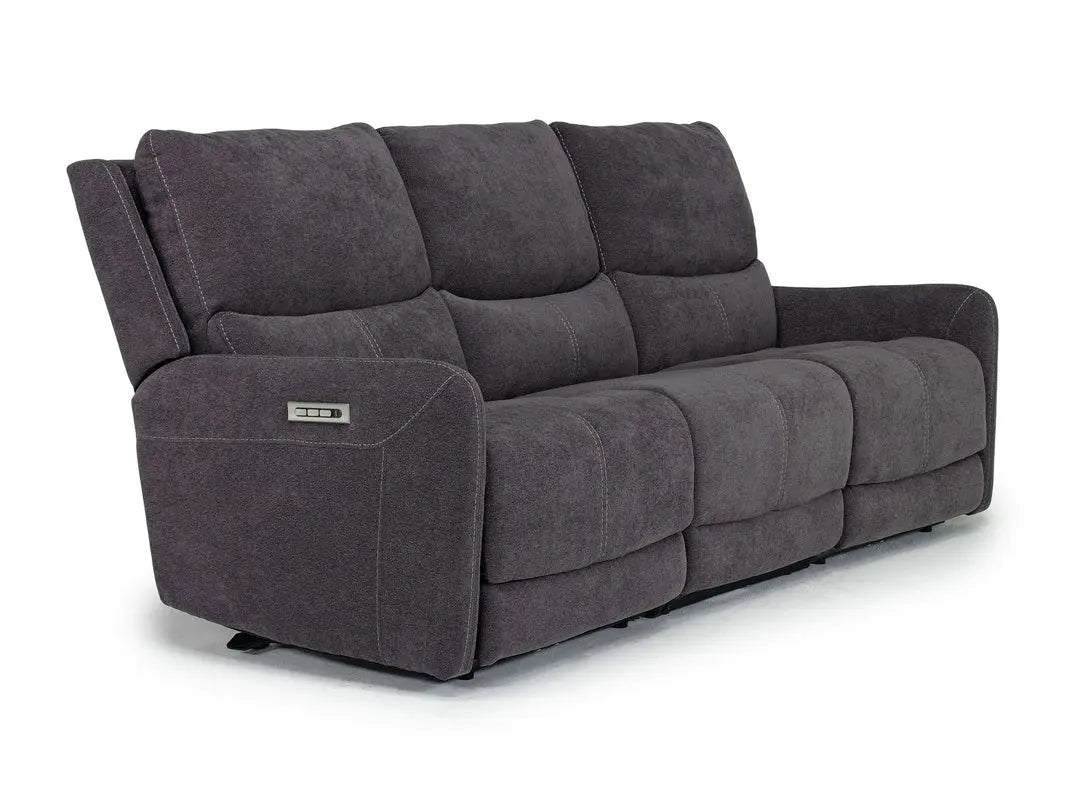 PALENCI66:Palencia 3 Power Sofa & Consol, Angle