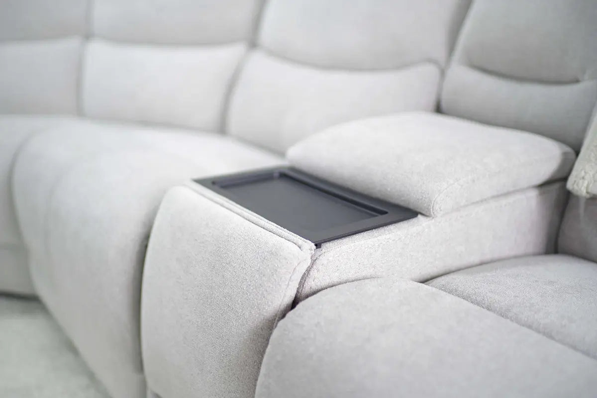 PALENCIA6:Palencia 3 Power Sofa & Consol,