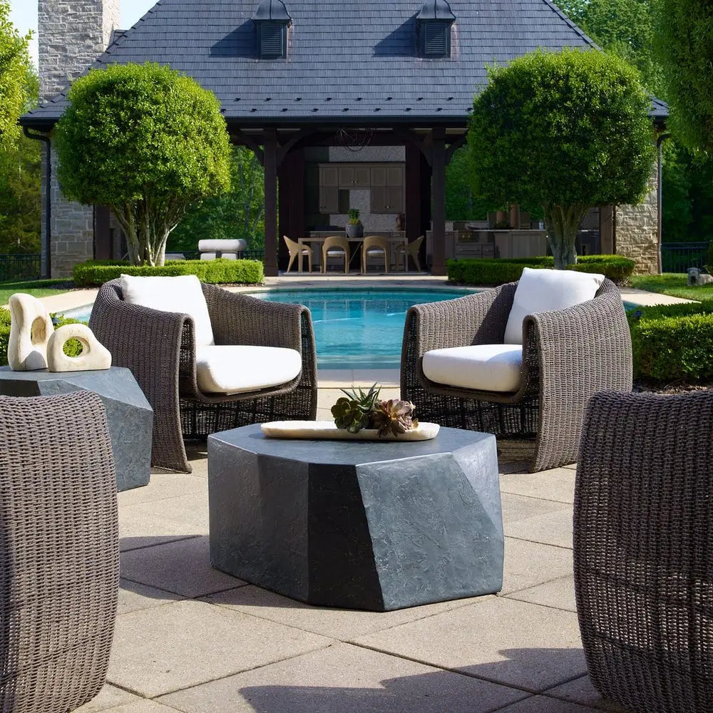 375448568:Parra Outdoor Cocktail Table, Styled
