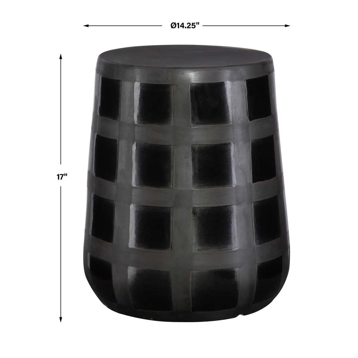 747190013:Patchwork Outdoor Stool,