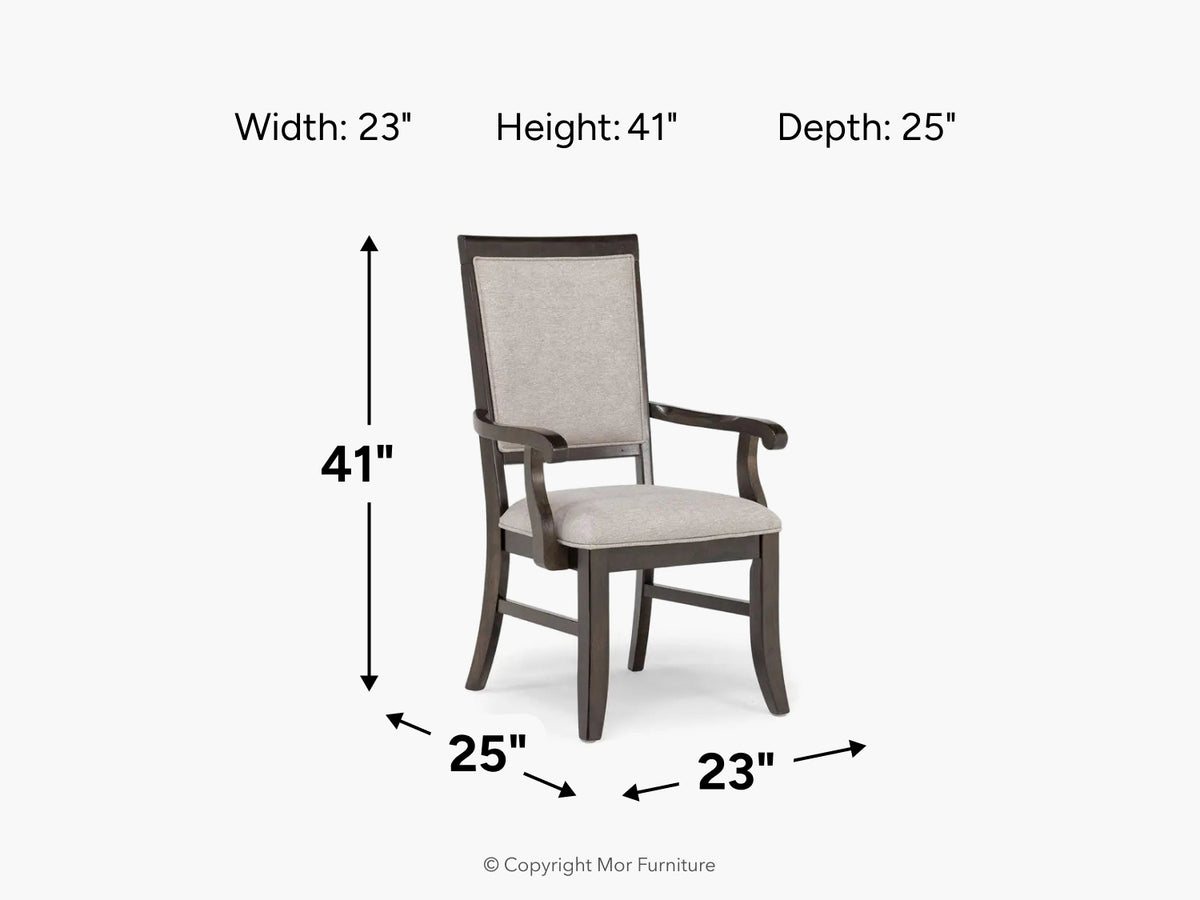 906548974:Phillipe Arm Chair,