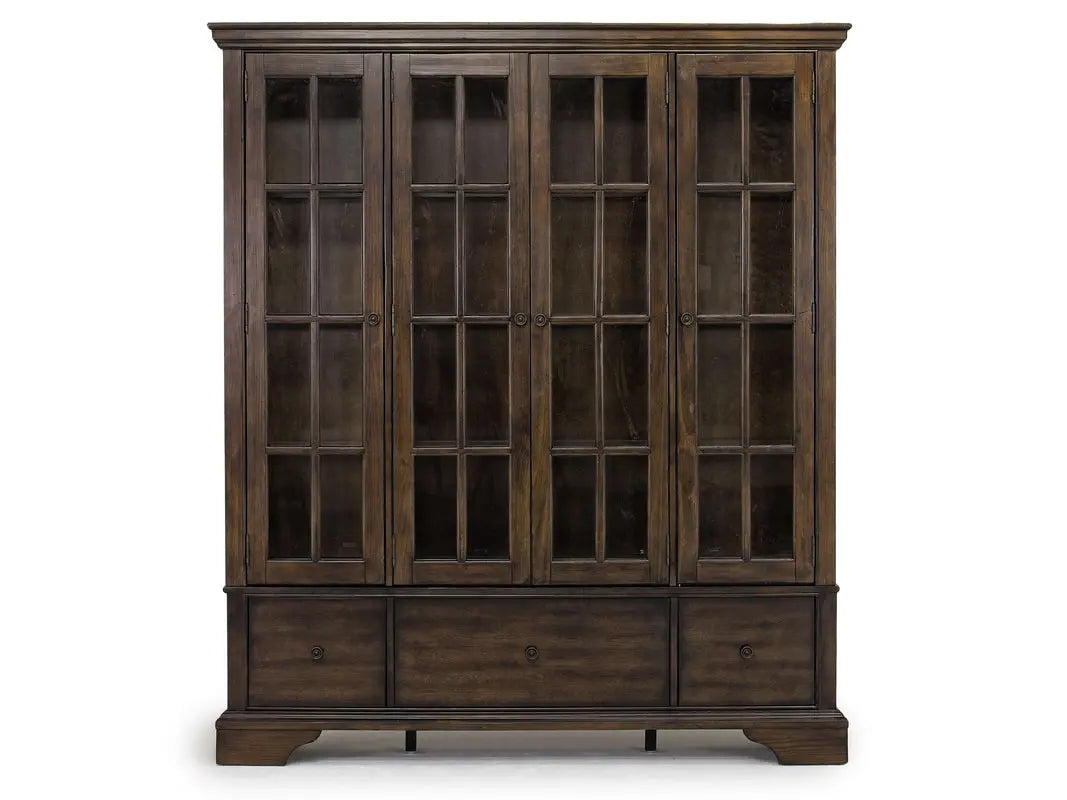 PHILLIP04:Phillipe Curio Cabinet, Front